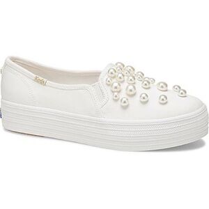 Keds x kate spade new york Triple Decker Pearls Pristine Keds size 6